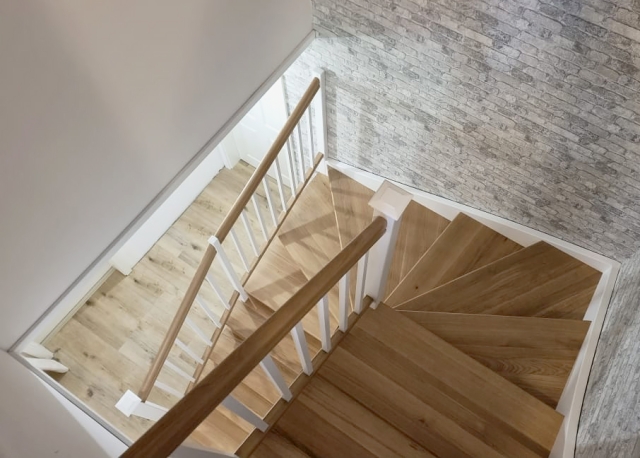Holztreppen aus Polen