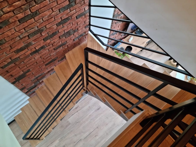Holztreppen aus Polen