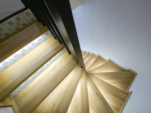 Holztreppen aus Polen